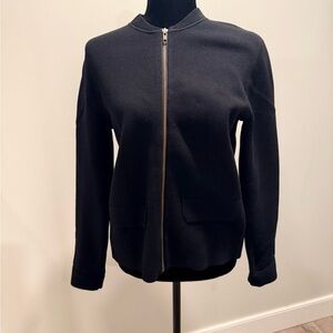 Joe Fresh Black Zip-Up Cardigan